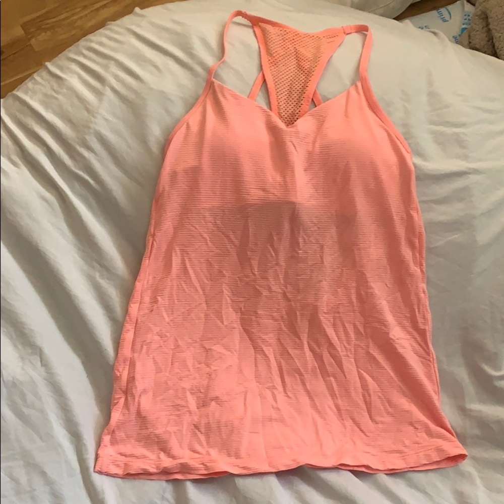 Lorna Jane workout shirt with built in bra